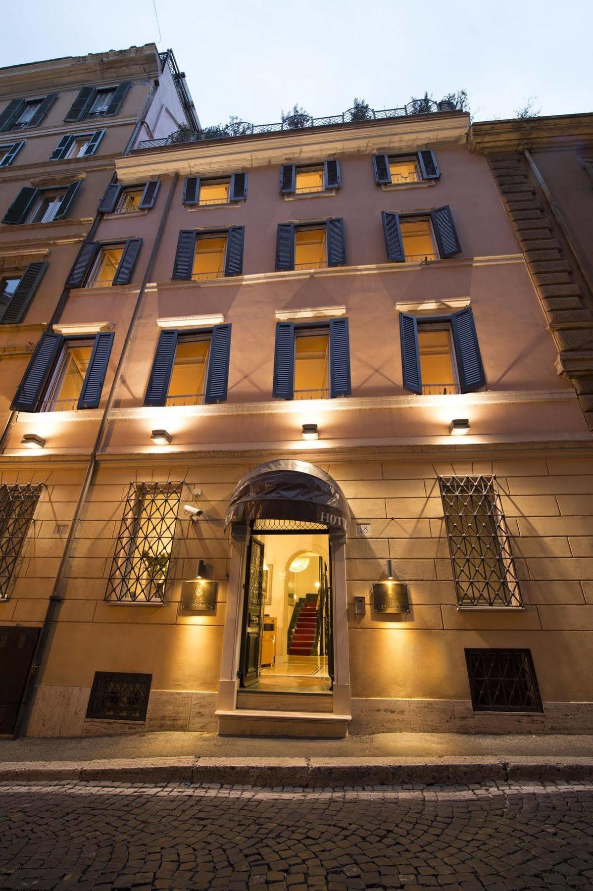 Hotel Gregoriana Roma Exterior foto